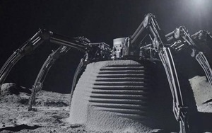 Robot 'Charlotte' in 3D ngôi nhà chỉ trong một đêm, mở ra kỷ nguyên xây dựng trên Mặt Trăng