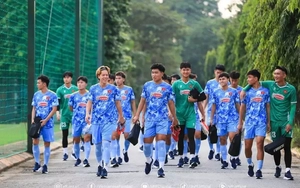 U23 Việt Nam đấu giao hữu với U23 Qatar tại UAE