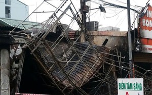 Phát hiện chủ tiệm tử vong sau tiếng nổ lớn và ngọn lửa bùng lên tại tiệm bán quần áo