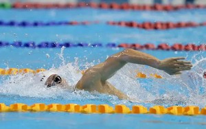 Kình ngư Nguyễn Huy Hoàng giành HCV thứ 4 tại giải vô địch bơi quốc gia 2025