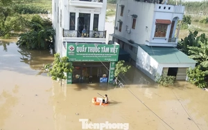 Cảnh ngập lụt lịch sử ở Bắc Ninh