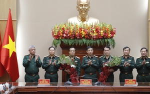 Đại tướng Phan Văn Giang chủ trì Hội nghị bàn giao chức vụ Tư lệnh Bộ đội Biên phòng