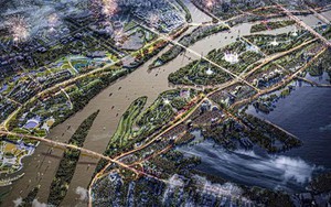 Siêu đại lộ cảnh quan sông Hồng 300.000 tỷ đồng, quy tụ nhiều “ông lớn” Đèo Cả - Văn Phú Invest, MIK Group, VPBank sắp đạt cột mốc then chốt