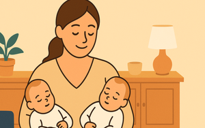 Cặp sinh đôi nhưng khác bố: Chuyện tưởng đùa mà lại có thật!