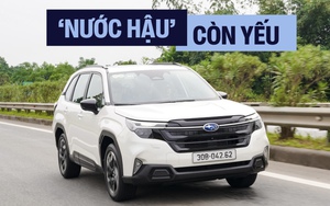 Cầm lái Subaru Forester vừa ra mắt: Động cơ mạnh hơn, tăng tốc tốt hơn nhưng ‘nước hậu’ còn yếu