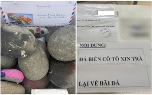 Du khách trả lại 14 kg đá cuội lấy từ Cô Tô 10 năm trước: Bưu phẩm đặc biệt cùng tâm thư "gây bão"