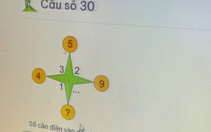 Bà mẹ Đà Nẵng nhờ tư vấn bài Toán lớp 1, một phụ huynh than: Tôi 34 tuổi, nghĩ mãi không ra đáp án