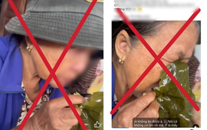 Clip cụ bà "mấy ngày không có gì ăn trong mùa lụt": Người phát tán đính chính một sự thật khác