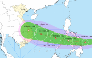Tin bão số 13, bão Kalmaegi: Các tỉnh ven biển nào có thể có gió giật trên cấp 17?