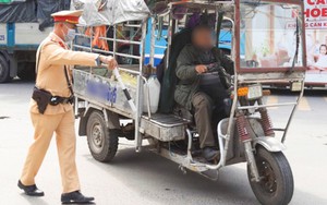 CSGT Hà Nội tịch thu hơn 170 xe tự chế, xe chở hàng cồng kềnh