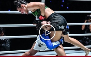 Cận cảnh võ sĩ MMA gốc Việt trút mưa đòn đấm gục đối thủ