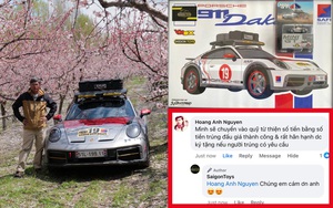 Mô hình Porsche 911 Dakar phượt từ Việt Nam đến Mông Cổ được mang ra đấu giá: Thu về gần 20 triệu đồng, chủ nhân xe thật cũng ủng hộ số tiền tương đương, gấp đôi giá trị gửi cho đồng bào miền Trung
