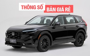 Lộ thông số Honda CR-V hybrid mới sắp lắp tại Việt Nam: 2 phiên bản, thêm cấu hình 'giá rẻ' lược bớt tiện nghi