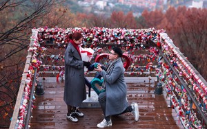 MC Mù Tạt của VTV được cầu thủ nổi tiếng, ít hơn tuổi quỳ gối cầu hôn ở Hàn Quốc