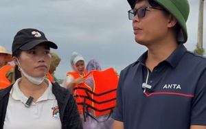 Nữ cán bộ khu phố xin hàng cứu trợ ở Huế lên mạng xã hội đính chính thông tin