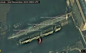 Lộ hình ảnh toàn thân đầu tiên của tàu Khabarovsk, hé mở công nghệ tuyệt mật