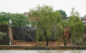 Thông tin chính thức về sự cố sập 15 m tường Hoàng thành Huế