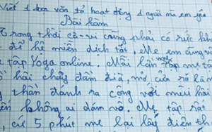 Bài văn tả mẹ của học sinh lớp 5 khiến mẹ ngượng chín mặt, chỉ muốn nhắn tin từng người để đính chính