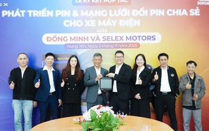 Selex Motors và Đồng Minh Group phát triển 10.000 pin công nghệ cao cho xe máy điện