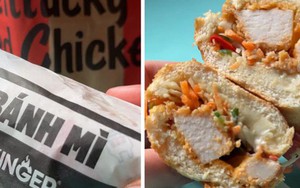 KFC chính thức đưa món bánh mì vào menu