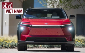 Toyota bZ4X 2026 bán thêm ở một thị trường gần Việt Nam: Giá quy đổi từ hơn 1,2 tỷ đồng, 2 bản, chạy 600km/sạc