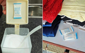 Đừng vội vứt gói hút ẩm trong túi đồ ăn, đặt ở đây bạn sẽ thấy hiệu quả "vàng 10"