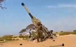 Pháo công nghệ cao AH4 Trung Quốc xuất hiện trên chiến trường Yemen