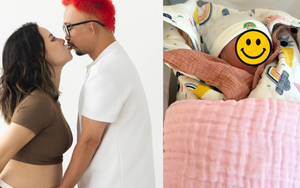 Sao nam Vbiz và vợ vũ công kém 13 tuổi chào đón con đầu lòng