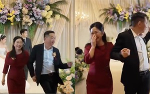 Dân mạng cười bò khi xem clip bố nhảy ăn mừng vì con trai đi lấy vợ