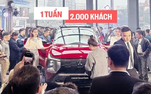 Tin sét đánh với CX-5: Mitsubishi Destinator hút 2.000 đơn đặt hàng trong 7 ngày, cứ 4 khách thì 3 người chốt bản Ultimate cao nhất