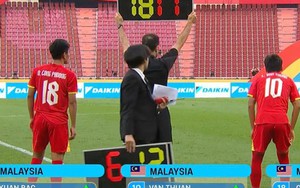 BTC SEA Games lại nhầm cờ trong trận đấu U22 Việt Nam