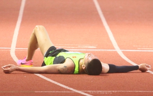 SEA Games 33: VĐV Việt Nam ngã quỵ khi về đích, nhận kết quả cay đắng ở nội dung sở trường