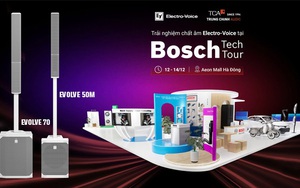 Bosch Tech Tour 2025 tại Hà Nội: Trung Chính Audio giới thiệu hệ thống âm thanh mới
