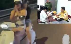 Triệu tập cô gái chạy xe máy như diễn viên xiếc trên đường ở TPHCM