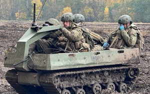 Nền tảng robot Omych bất ngờ được phát hiện gần khu vực chiến sự