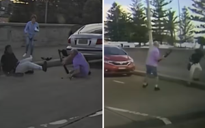 Khủng bố ở Australia: Nghẹt thở cảnh cặp đôi giật súng của sát thủ rồi bị bắn gục