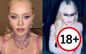 Sốc với loạt ảnh 18+ “thả rông” của Madonna ở tuổi U70