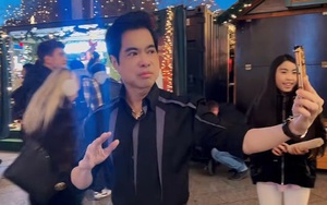 Ngọc Sơn U60 ăn mặc khác lạ giữa trời -5 độ tại Đức: "Tôi mặc áo ba lỗ hay cởi trần cũng vậy"