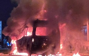 Nhận định ban đầu vụ xe cứu thương tông đuôi xe đầu kéo rồi bốc cháy làm 3 người chết