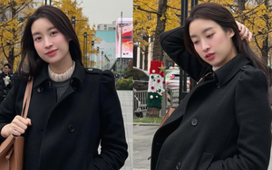 Đỗ Mỹ Linh khoe visual xinh đẹp giữa tin đồn mang thai lần 2, chồng Chủ tịch nói 1 câu đủ thấy cực yêu vợ