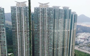 Bức ảnh chụp chung cư ở Hong Kong lúc này được nhiều người quan tâm