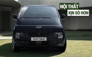 Hyundai Staria 2026 ra mắt: Thiết kế tinh chỉnh, vô-lăng như Santa Fe, màn hình lớn hơn bản đang có tại Việt Nam