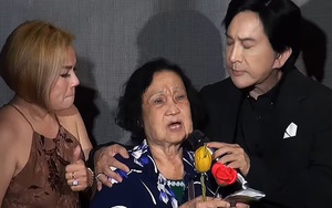 Nữ nghệ sĩ nghèo khổ chống gậy nhận 25 triệu, bật khóc nói với NSƯT Kim Tử Long