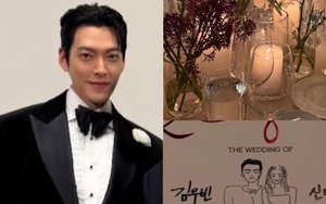 Rò rỉ ảnh hiếm của chú rể Kim Woo Bin, thực đơn tiệc cưới và quà tặng khách sang xịn gây choáng
