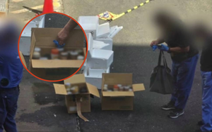 Phát hiện nhiều chai chứa vật thể nghi là nội tạng người bị vứt bỏ tại chợ đầu mối ở Nhật Bản