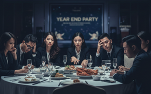 Thưởng cuối năm không có một đồng dù công ty tổ chức tiệc tổng kết linh đình