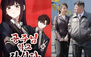 Webtoon Hàn Quốc hứng chỉ trích vì nữ chính giống con gái ông Kim Jong-un