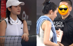 Độc quyền: Bắt gặp Hiền Hồ xuất hiện “như hình với bóng” với trai lạ trên sân Pickleball