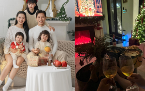 Bộ ảnh giáng sinh đẹp lung linh nhà Quế Ngọc Hải, ngắm biệt thự lộng lẫy nhà Thành Chung mới choáng