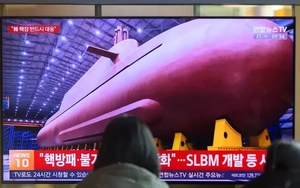 Triều Tiên công bố ảnh về tàu ngầm hạt nhân chiến lược